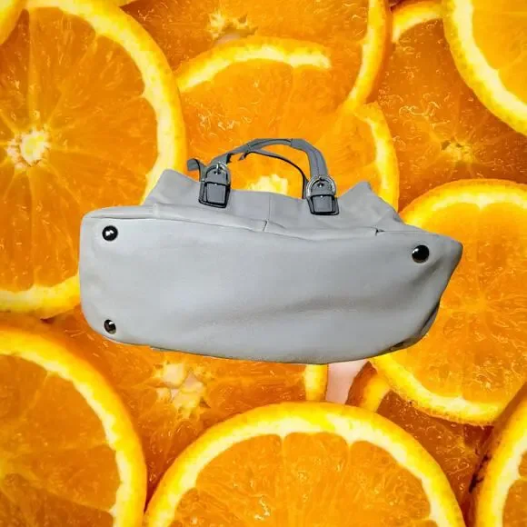 Coach White Leather Medium‎ Handbag F17216 - Picture 3 of 9